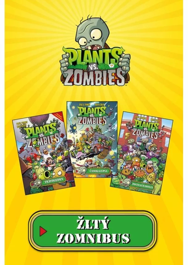 Kolektiv - Plants vs. Zombies - žltý zomnibus