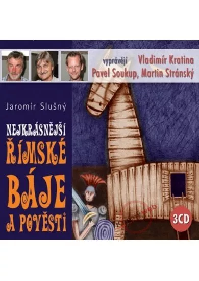 Nejkrásnější římské báje a pověsti - KNP-3CD