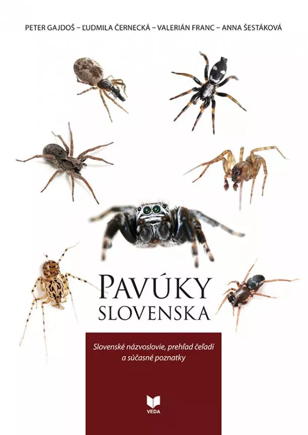 Peter Gajdoš, Ľudmila Černecká, Valerián Franc - Pavúky Slovenska - Slovenské názvoslovie, prehľad čeľadí a súčasné poznatky