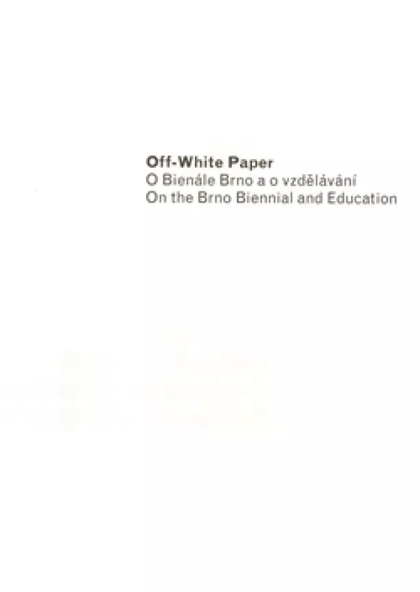 Sulki & Min Choi - OFF-White Paper