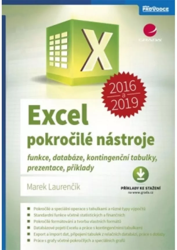 Marek Laurenčík - Excel 2016 a 2019 pokročilé nástroje - F