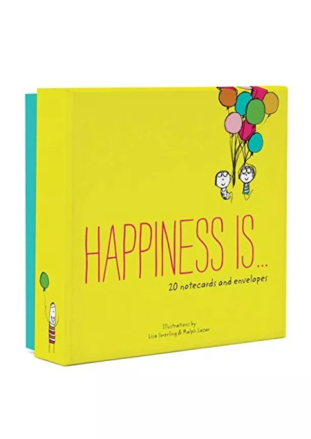 Lisa Swerling, Ralph Lazar - Happiness Is... 20 Notecards to Spread the Joy