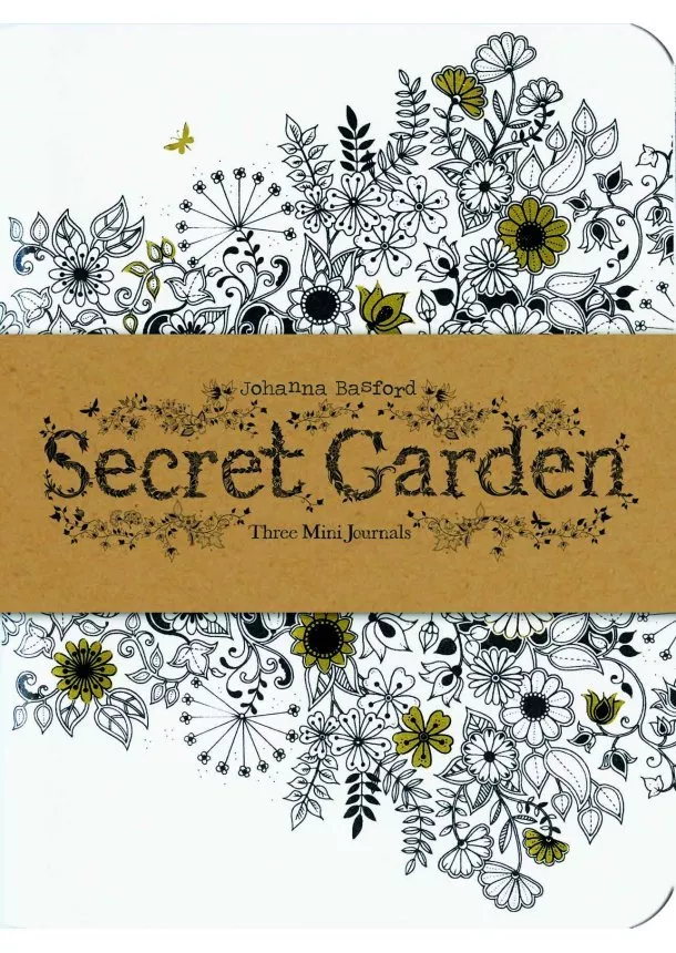 Johanna Basford - Secret Garden: Three Mini Jour