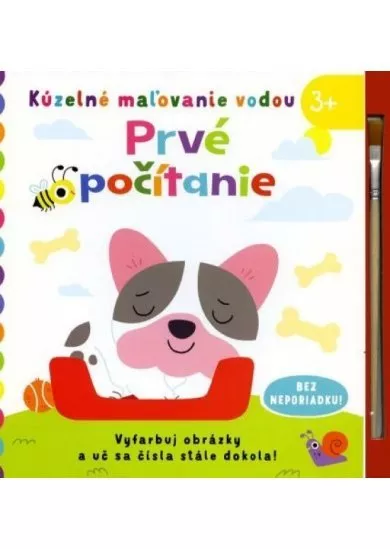 Kúzelné maľovanie vodou - Prvé počítanie