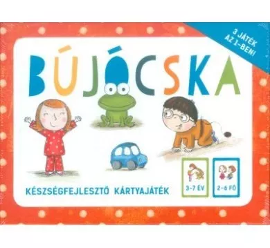 Bújócska Készségfejlesztő kártyajáték - 3 játék az 1-ben!