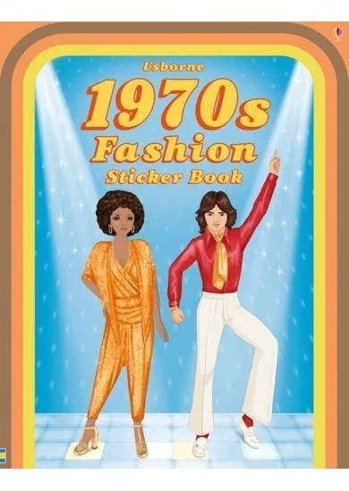 1970s Fashion Sticker Book