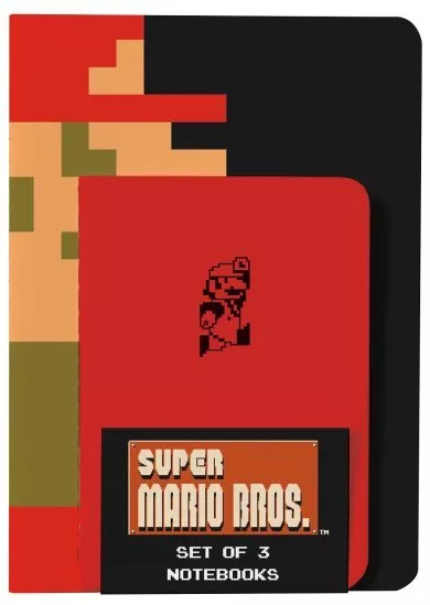 Super Mario Bros. Notebooks Set of 3