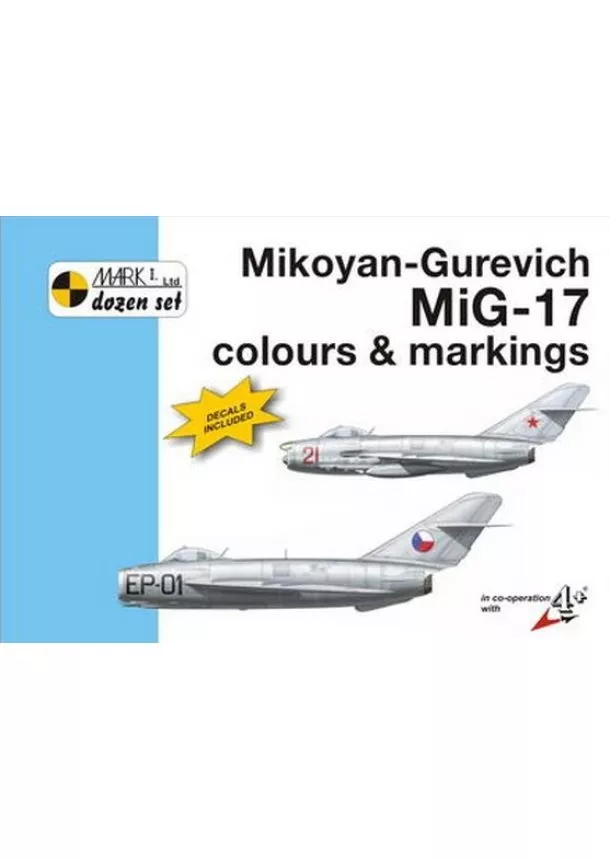 Michal Ovčáčík, Karel Susa - Mikoyan-Gurevich MiG-17 - Colours and Markings 1/72