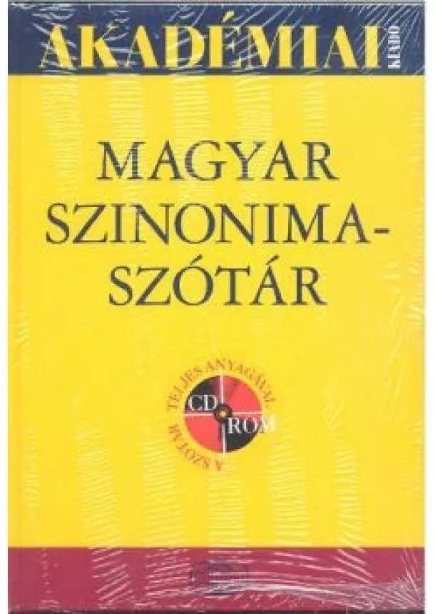 O.NAGY GÁBOR-RUZSICZKY ÉVA - MAGYAR SZINONIMASZÓTÁR + CD-ROM