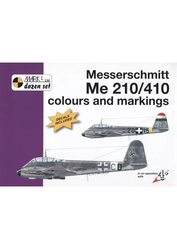 Michal Ovčáčík, Karel Susa - Messerschmitt Me 210/410 - Colours and Markings 1/48