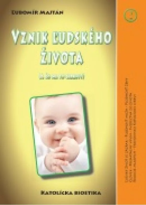 Ľubomír Majtán  - Vznik ľudského života - A čo na to Cirkev?