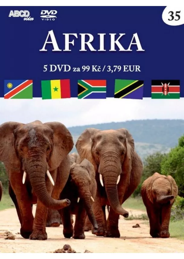 autor neuvedený - Afrika - 5 DVD