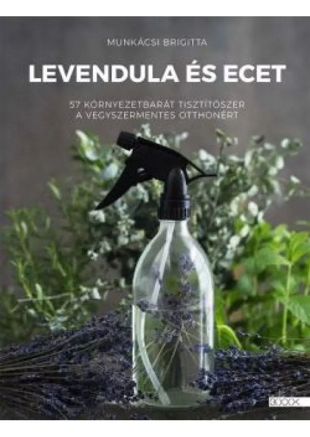 Munkácsi Brigitta - Levendula és ecet - 57 ökotisztítószer a vegyszermentes otthonért