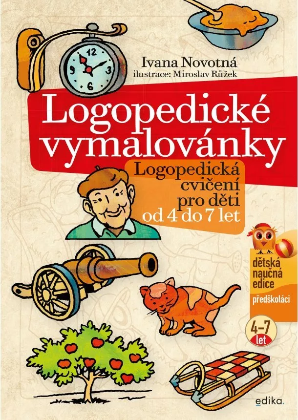 Ivana Novotná - Logopedické vymalovánky