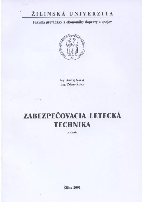 Andrej Novák, Zdeno Žilka - Zabezpečovacia letecká technika - cvičenia