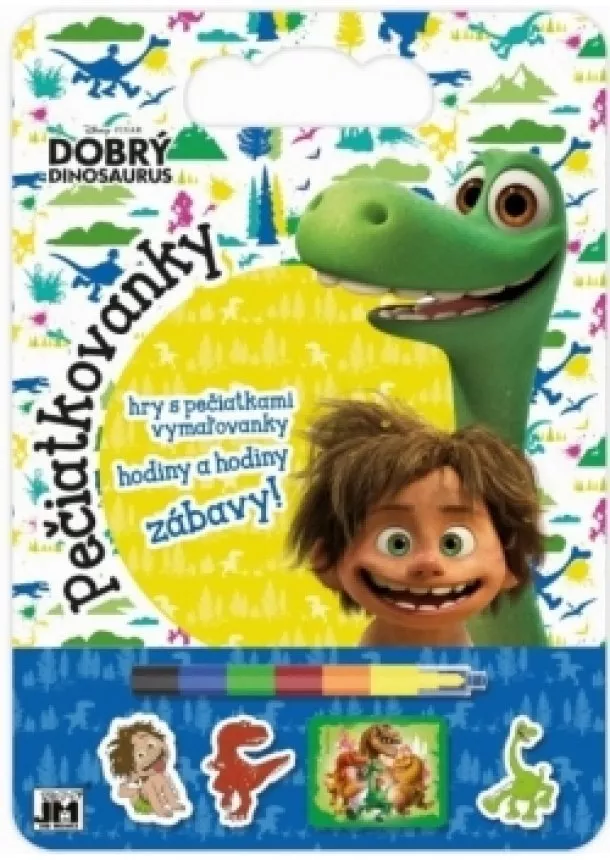 autor neuvedený - Pečiatkovanky - Dobrý dinosaurus