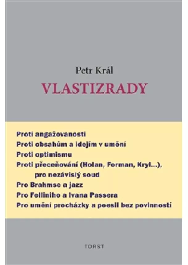 Petr Král - Vlastizrady