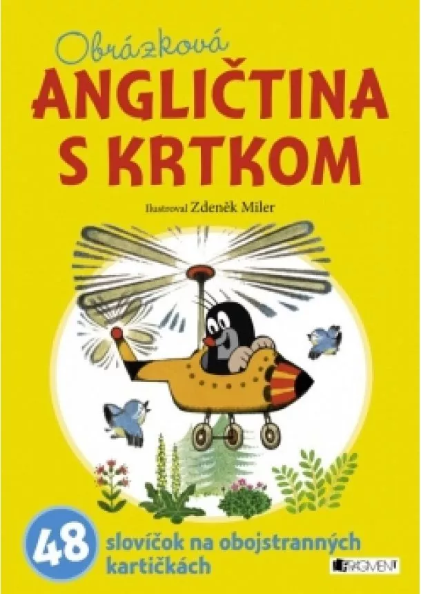 Obrázková ANGLIČTINA S KRTKOM  (žltá – kartičky)