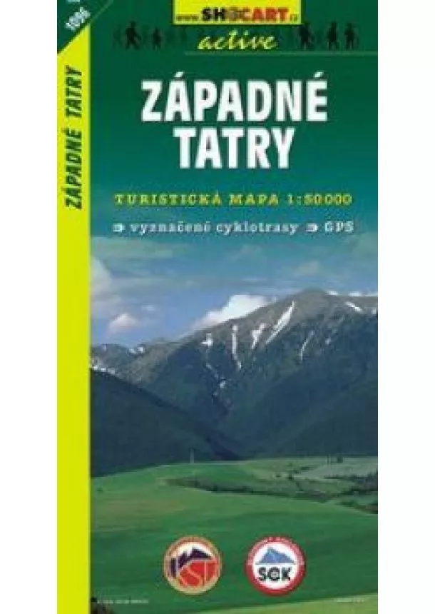 Kolektív - SC 1096 Západné Tatry 1:50 000