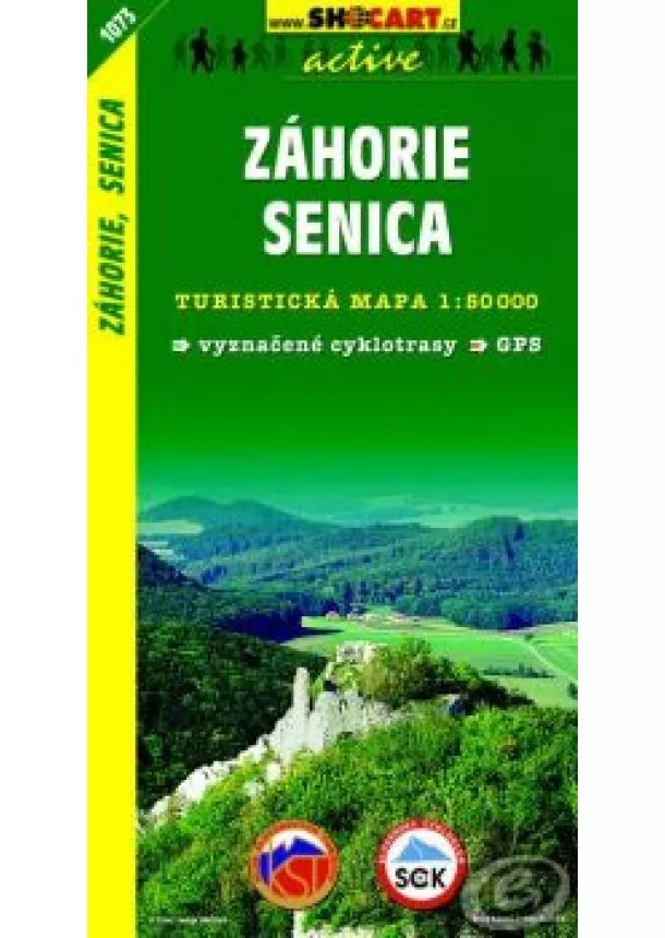 Kolektív - Záhorie - Senica turistická mapa 1:50 000 tmč 1073