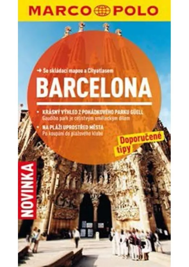 autor neuvedený - Barcelona - Průvodce se skládací mapou