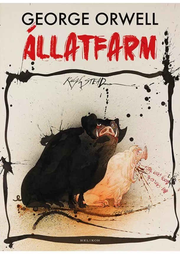 George Orwell - Állatfarm (illusztrált)