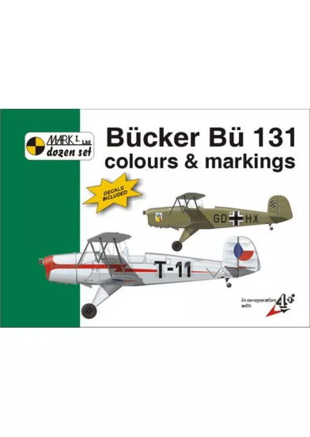 Michal Ovčáčík, Karel Susa - Bücker Bü 131 - Colours and Markings 1/72