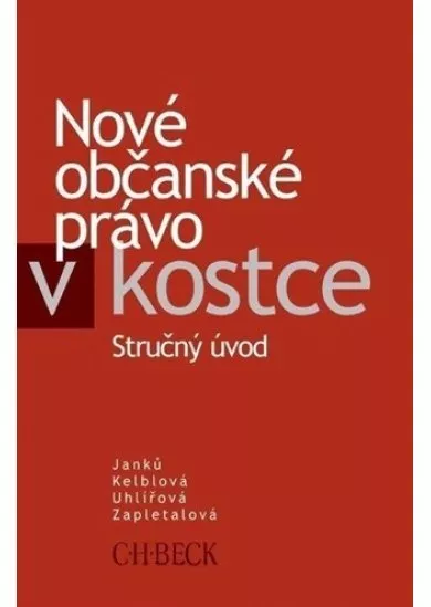 Nové občanské právo v kostce - Stručný úvod