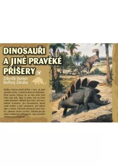 Dinosauři a jiné pravěké příšery-leporelo