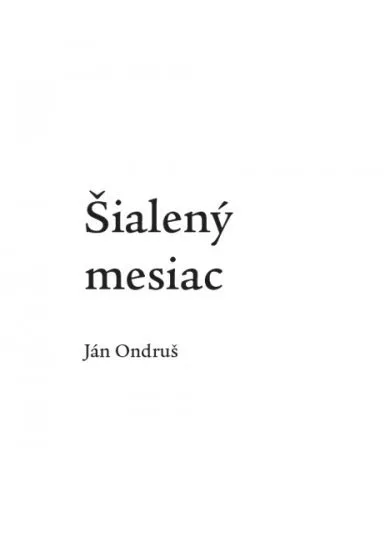 Šialený mesiac