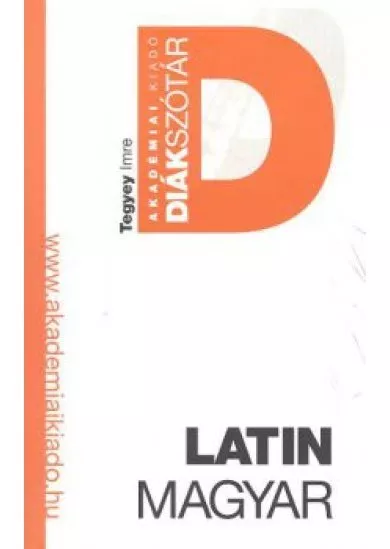 LATIN-MAGYAR DIÁKSZÓTÁR