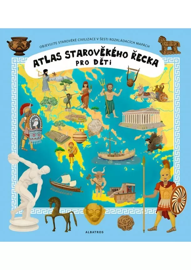 Oldřich Růžička - Atlas starověkého Řecka pro děti