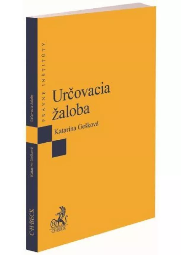 Katarína Gešková - Určovacia žaloba