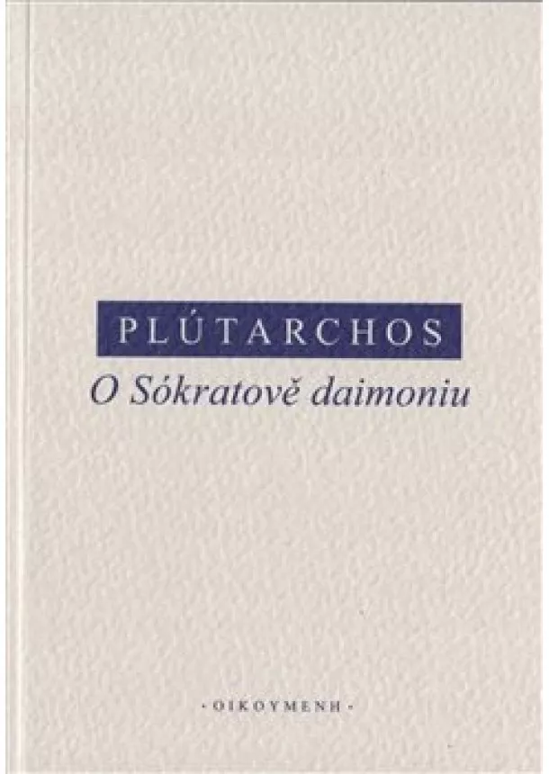 Plútarchos - O Sókratově daimoniu