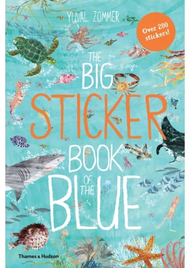 Yuval Zommer - The Big Sticker Book of the Blue