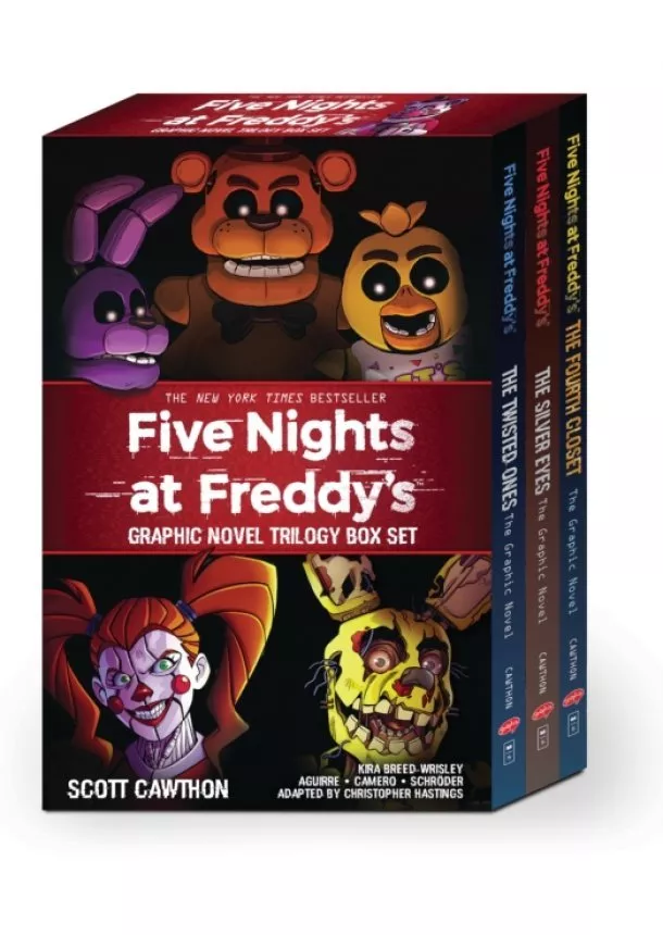 Scott Cawthon, Elley Cooper, Andrea Waggener, Kelly Parra, Carly Anne West - Five Nights at Freddy's Graphic Novel Trilogy Box Set