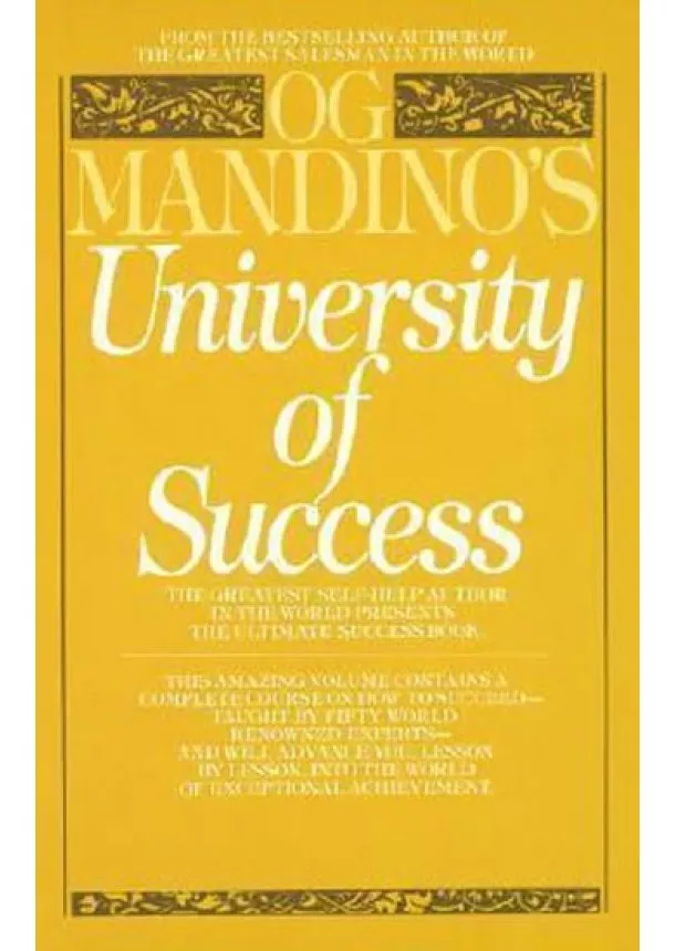 Og Mandino - University Of Success