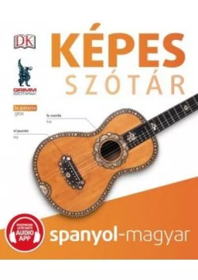 Képes szótár spanyol-magyar (audio alkalmazással)