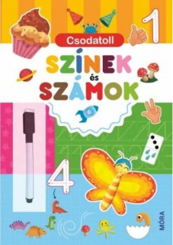 Foglalkoztató - Csodatoll - Színek + Számok