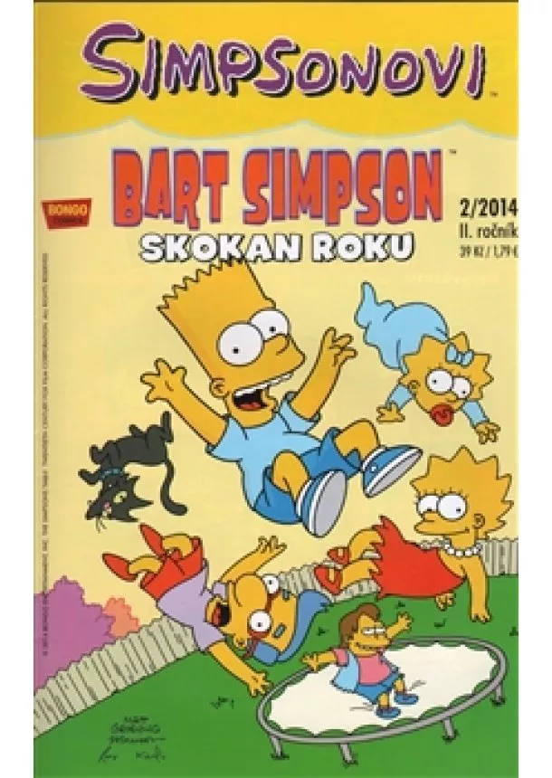 Matt Groening - Simpsonovi - Bart Simpson - Skokan roku