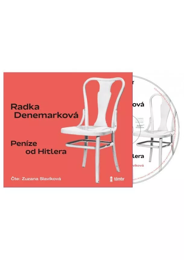 Denemarková Radka, EUROMEDIA GROUP - Denemarková Radka:  Peníze Od Hitlera / Audiokniha / Mp3-Cd