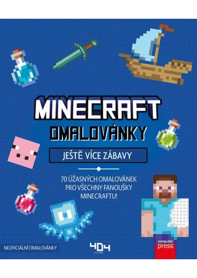 Omalovánky Minecraft – Ještě více zábavy