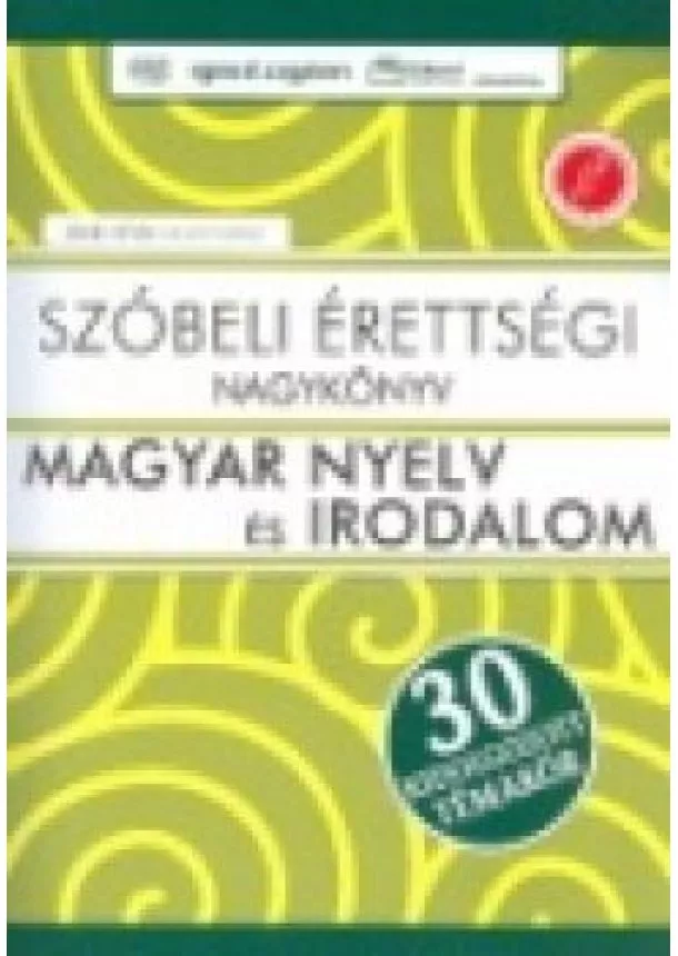 BÁNKI ISTVÁN - SZÓBELI ÉRETTSÉGI NAGYKÖNYV