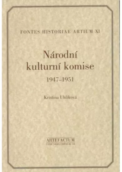 Národní kulturní komise 1947-1951