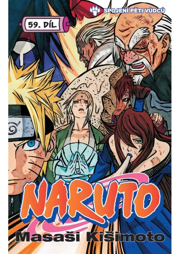 Masaši Kišimoto - Naruto 59: Spojení pěti vůdců