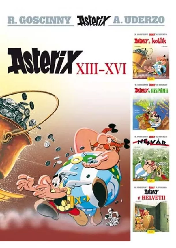 René Goscinny, Albert Uderzo - Asterix XIII - XVI