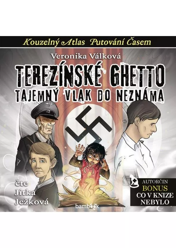 Válková Veronika, Ježková Jitka - Terezínské ghetto - Tajemný vlak do neznáma - CDmp3 (Čte Jitka Ježková)