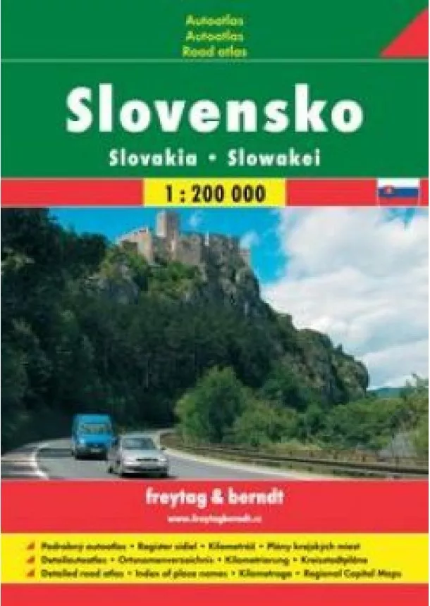 autor neuvedený - Slovensko / atlas spirála 1:200 000