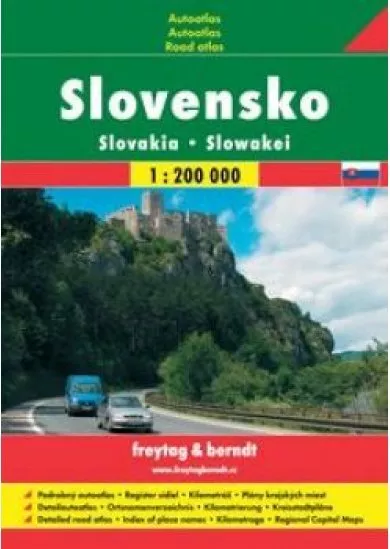 Slovensko / atlas spirála 1:200 000