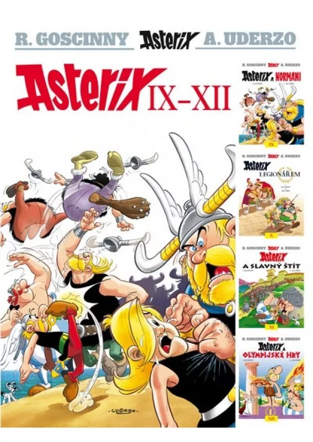 René Goscinny, Albert Uderzo - Asterix IX - XII